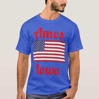 Ames Iowa Stijlvolle Prints T-shirt