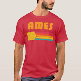 Ames Iowa Verdrietig Souvenir T-shirt