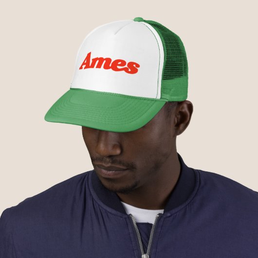Ames Trucker Hat Pet (In situ)