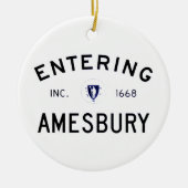 Amesbury invoeren keramisch ornament (Voorkant)