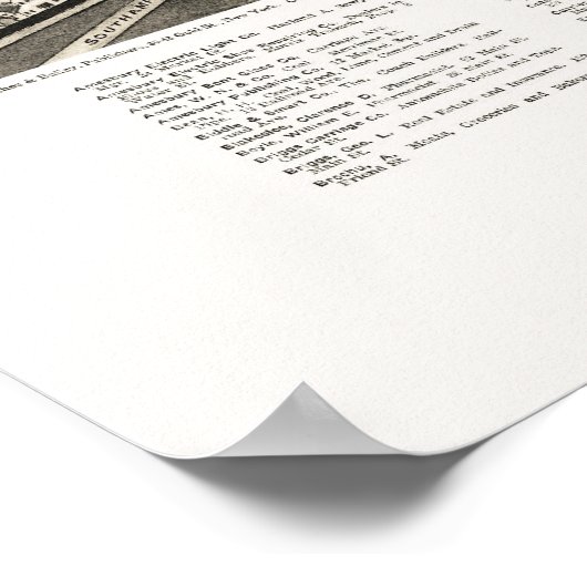 Amesbury, MA Panoramic Map - 1914 Poster (Hoek)