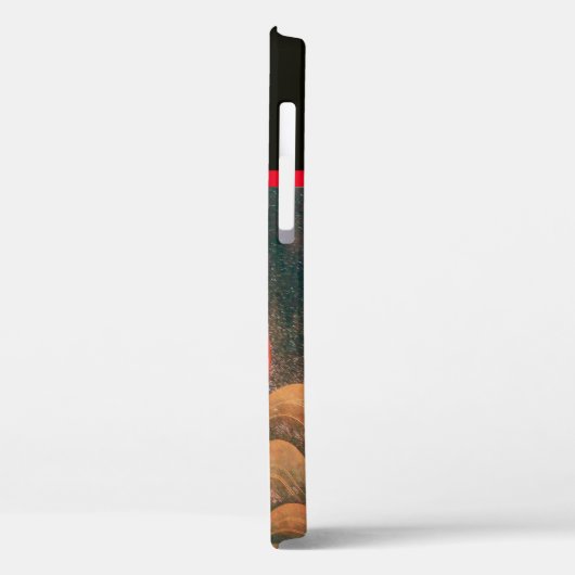 AMETERASU, SUN GODDESS Red Brown Black Case-Mate iPhone Case (Achterkant / Links)