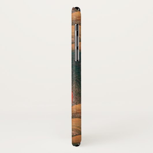 AMETERASU, SUN GODDESS rood zwart Case-Mate iPhone Case (Achterkant/links)