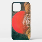 AMETERASU, SUN GODDESS rood zwart Case-Mate iPhone Case (Achterkant)