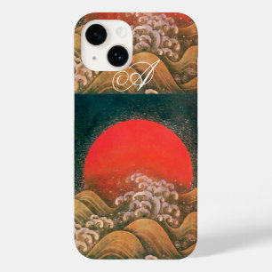 AMETERASU, SUN GODDESS rood zwart Case-Mate iPhone Case
