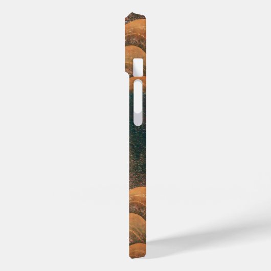 AMETERASU, SUN GODDESS rood zwart Case-Mate iPhone Case (Achterkant / Links)