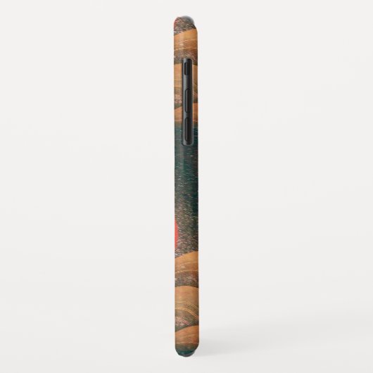 AMETERASU, SUN GODDESS rood zwart Case-Mate iPhone Case (Achterkant/links)