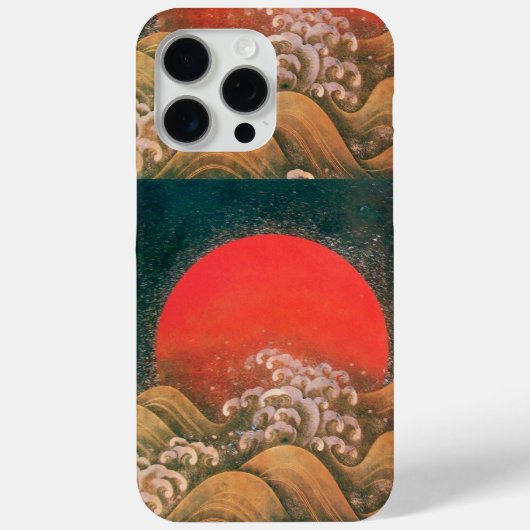 AMETERASU, SUN GODDESS rood zwart Case-Mate iPhone Case (Achterkant)