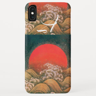 AMETERASU, SUN GODDESS rood zwart Case-Mate iPhone Case