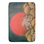 AMETERASU, SUN GODESS Red Brown Black Badmat (Voorkant Verticaal)