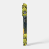 AMETERASU , ZONNEGODIN Geel Groen Zwart iPhone Hoesje (Linkerkant)