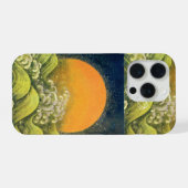 AMETERASU , ZONNEGODIN Geel Groen Zwart iPhone Hoesje (Achterkant horizontaal)