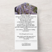 amethist 6de trouwjubileum uitnodiging (Binnen)