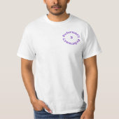 Amethist Birthstone - Februari T-shirt (Voorkant)