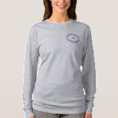 Amethist Birthstone - Februari T-shirt (Voorkant)