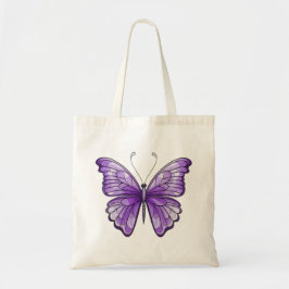 Amethist Butterfly-Tas Tote Bag