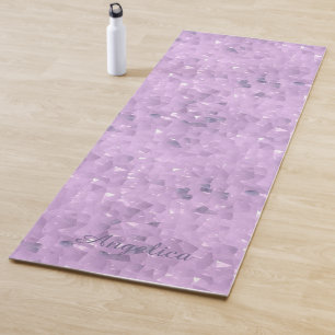 Amethist Crystal Look Lila Paarse yogamat