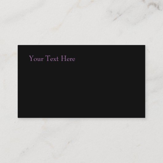 Amethist Crystal Reinigingsenergie Visitekaartje (Achterkant)