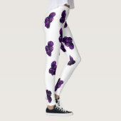 Amethist Crystal Stone Aangepaste Leggings (Rechts)