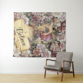 Amethist de Dragon Victoriaans groot wandtapijt Wandkleed (In Situ (horizontaal))