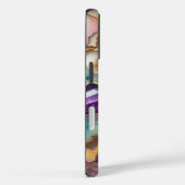 Amethist & Emerald Crystal Geodes – Elegant Marmer Case-Mate iPhone Case (Achterkant / Rechts)