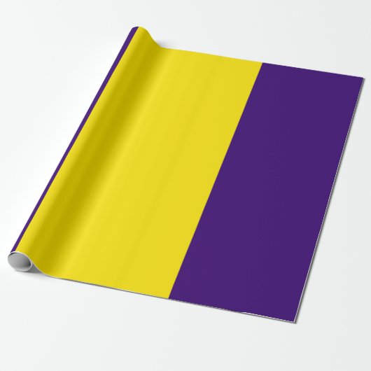 Amethist en Goud Zee Dieven Giftwrap Cadeaupapier (Uitgerold)