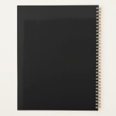 Amethist en gouden vlinders planner (Achterkant)