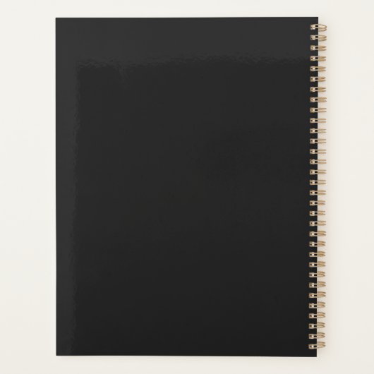 Amethist en gouden vlinders planner (Achterkant)