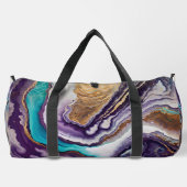 Amethist en Turquoise Abstract Plunjezak (Achterkant)