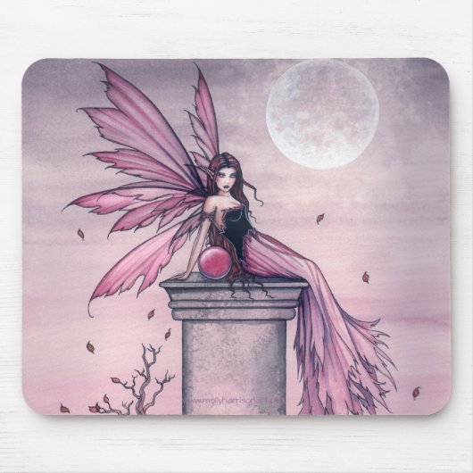 Amethist Fairy Gothic Celestial Mousepad Muismat (Voorkant)