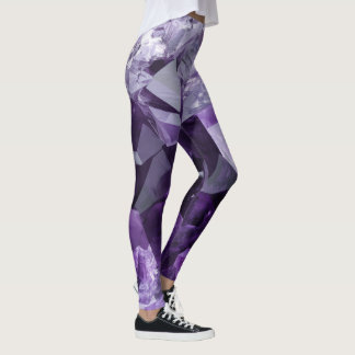 Amethist Helende Kristal Cluster Leggings