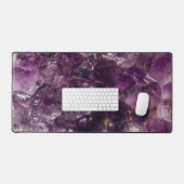 Amethist kristal energie patroon bureaumat (Keyboard & Muis)