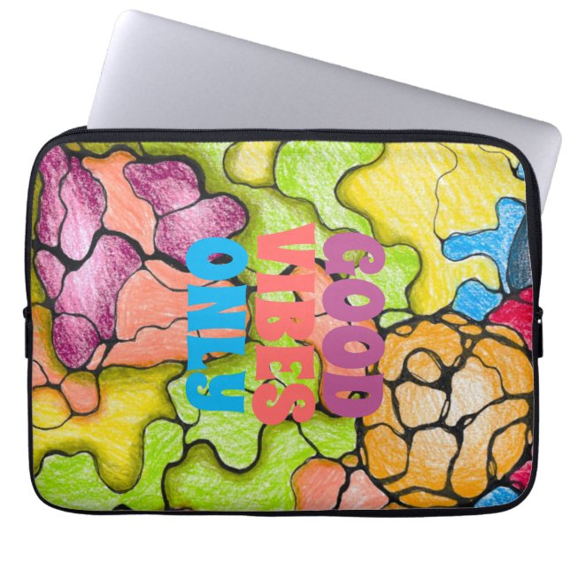 Amethist Laptop Sleeve (Voorkant)