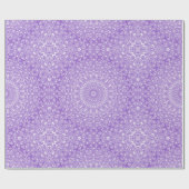 Amethist Mandala Patroon Ontwerp Cadeaupapier (Vlak)