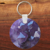 Amethist Sleutelhanger (Voorkant)