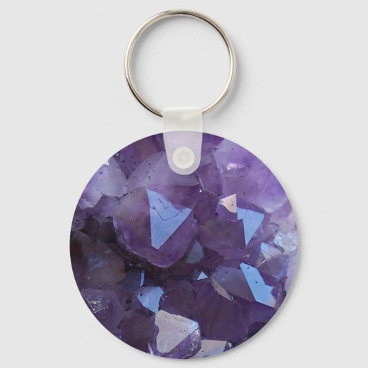 Amethist Sleutelhanger (Achterkant)