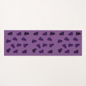 Amethist vector Art Yoga Mat (Voorkant (horizontaal))