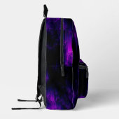 Amethyst Abstract Bedrukte Rugzak (Links)