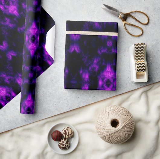 Amethyst Abstract Cadeaupapier (Crafts)