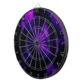 Amethyst Abstract Dartbord (Voorkant Rechts)