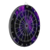 Amethyst Abstract Dartbord (Voorkant Links)