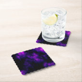 Amethyst Abstract Kartonnen Onderzetters (Insitu)