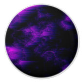 Amethyst Abstract Keramische Knop (Voorkant)