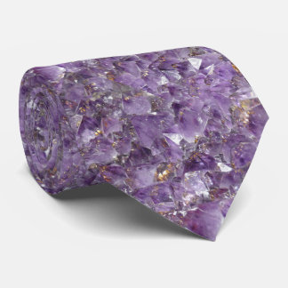 Amethyst Abstract Pattern Stropdas