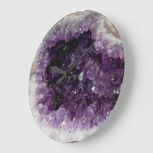 AMETHYST-acrylwandklok | m3galleryStudio Grote Klok (Hoek)