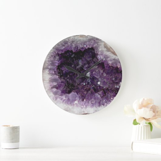 AMETHYST-acrylwandklok | m3galleryStudio Grote Klok (Huis)