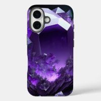 Amethyst Aura Fantasy Rich Paarse Crystal