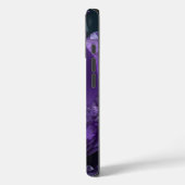 Amethyst Aura Fantasy Rich Paarse Crystal Case-Mate iPhone Case (Achterkant / Links)