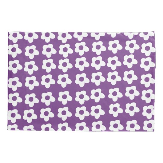 Amethyst bloemkussen Hoesje Kussensloop (Achterkant)