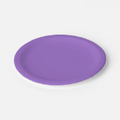 Amethyst-Borden Papieren Bordje (Gekanteld)